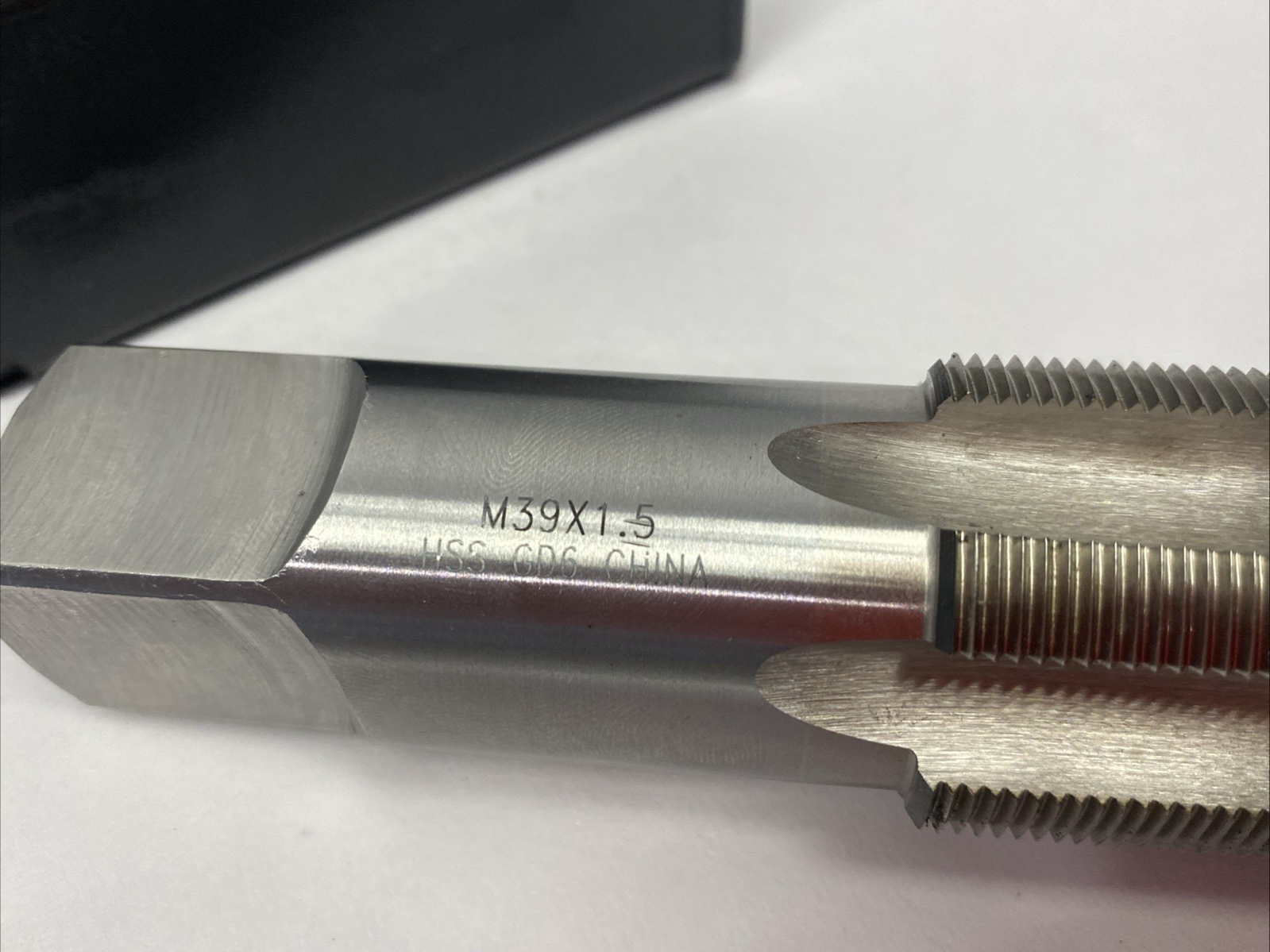 Interstate 09037516 Straight Flute Tap: M39x1.5 Metric Fine, 6 Flute - Maverick Industrial Sales