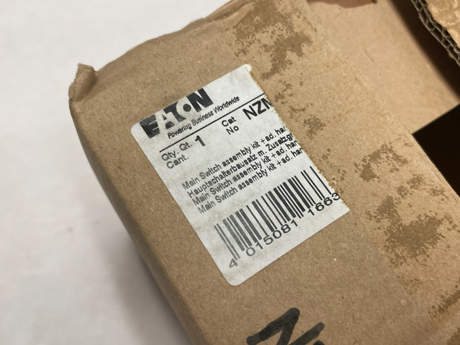 Eaton NZM2-XHB-DAR-NA Molded Case Circuit Breaker Switch Assembly Kit NO HANDLE - Maverick Industrial Sales