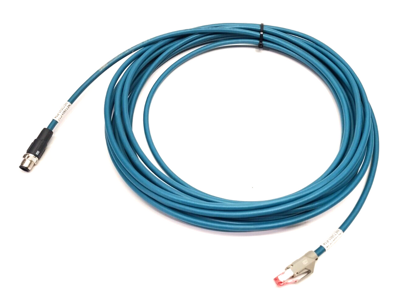 Phoenix Contact 1422805 Ethernet Network Patch Cable RJ45 To M12 4-Pin Male 10m - Maverick Industrial Sales
