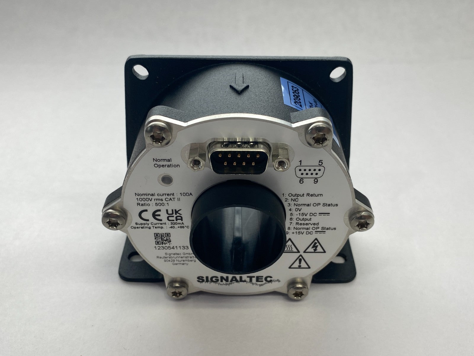 Signaltec CT 100 High-Precision Current Transducer 500:1 1000V Rms CAT II 100A - Maverick Industrial Sales