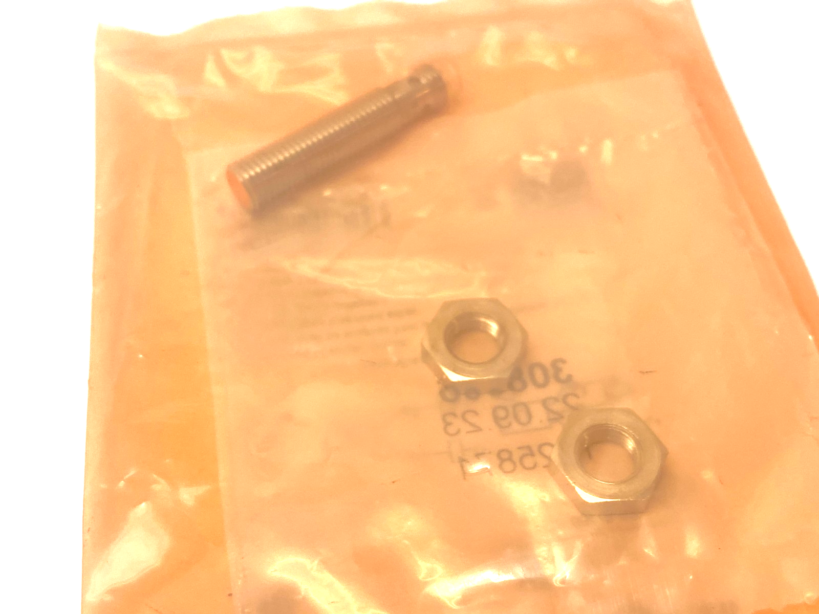Ifm IEBC003BASKG/AS Inductive Proximity Sensor, M8 Thread, 3mm Range, IE5338 - Maverick Industrial Sales
