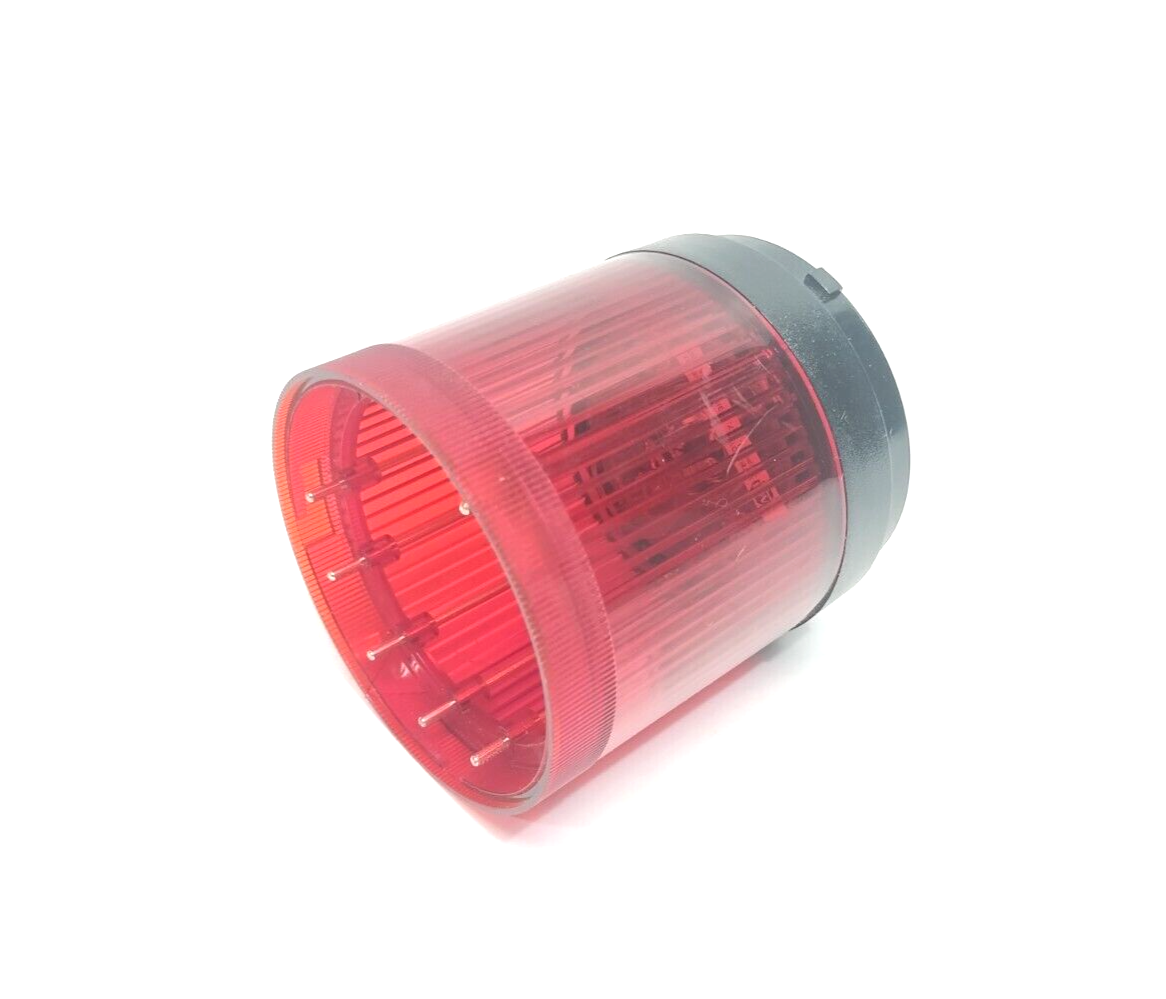 855T-B24DN4 | Allen Bradley Ser. B 70mm Stack Light 24V AC/DC, Red, NO BULB - Used - Maverick Industrial Sales