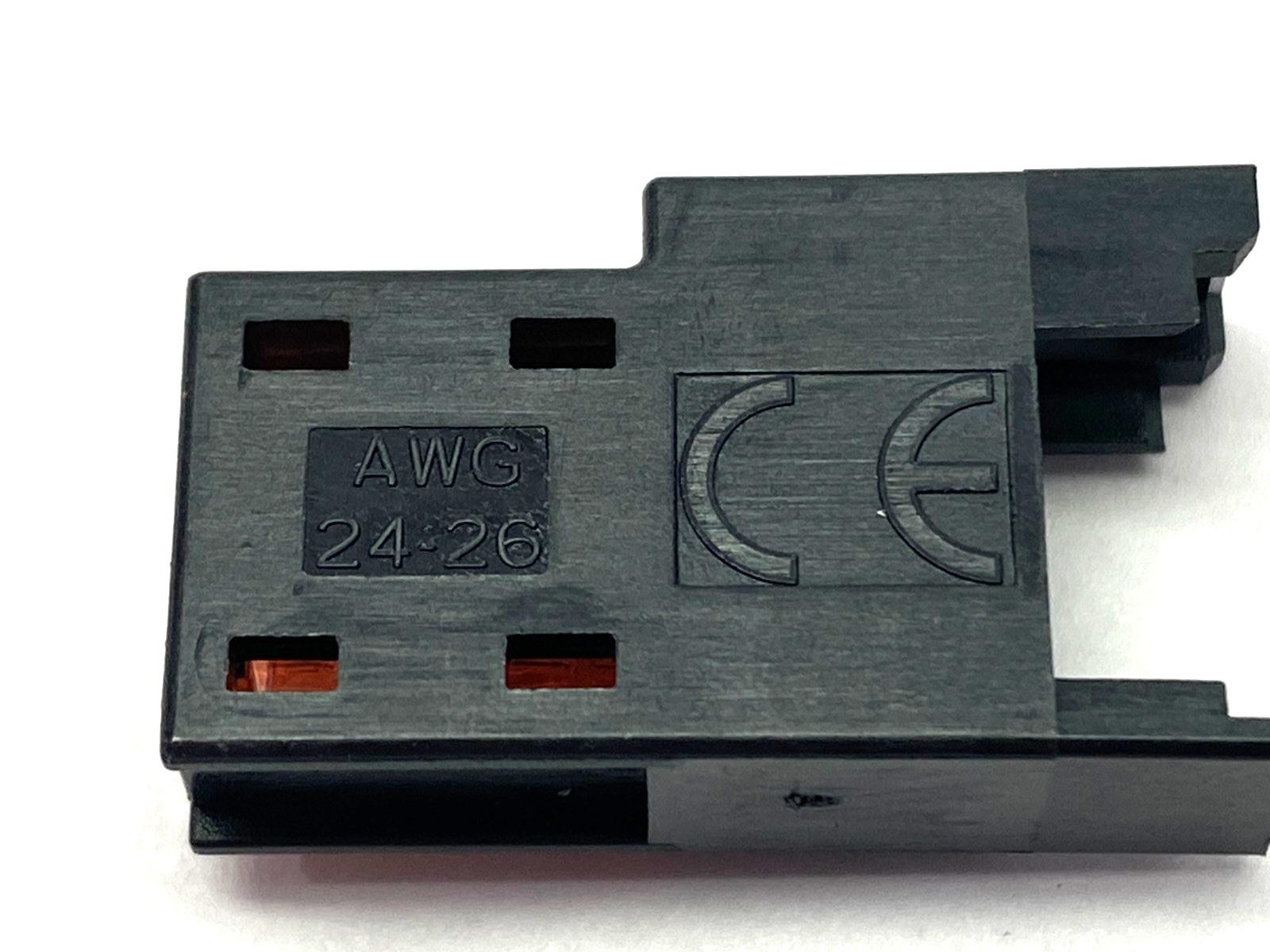 Autonics CNE-S03-RE Red Socket Sensor Connector 3-Pin AWG24-26 LOT OF 10 - Maverick Industrial Sales