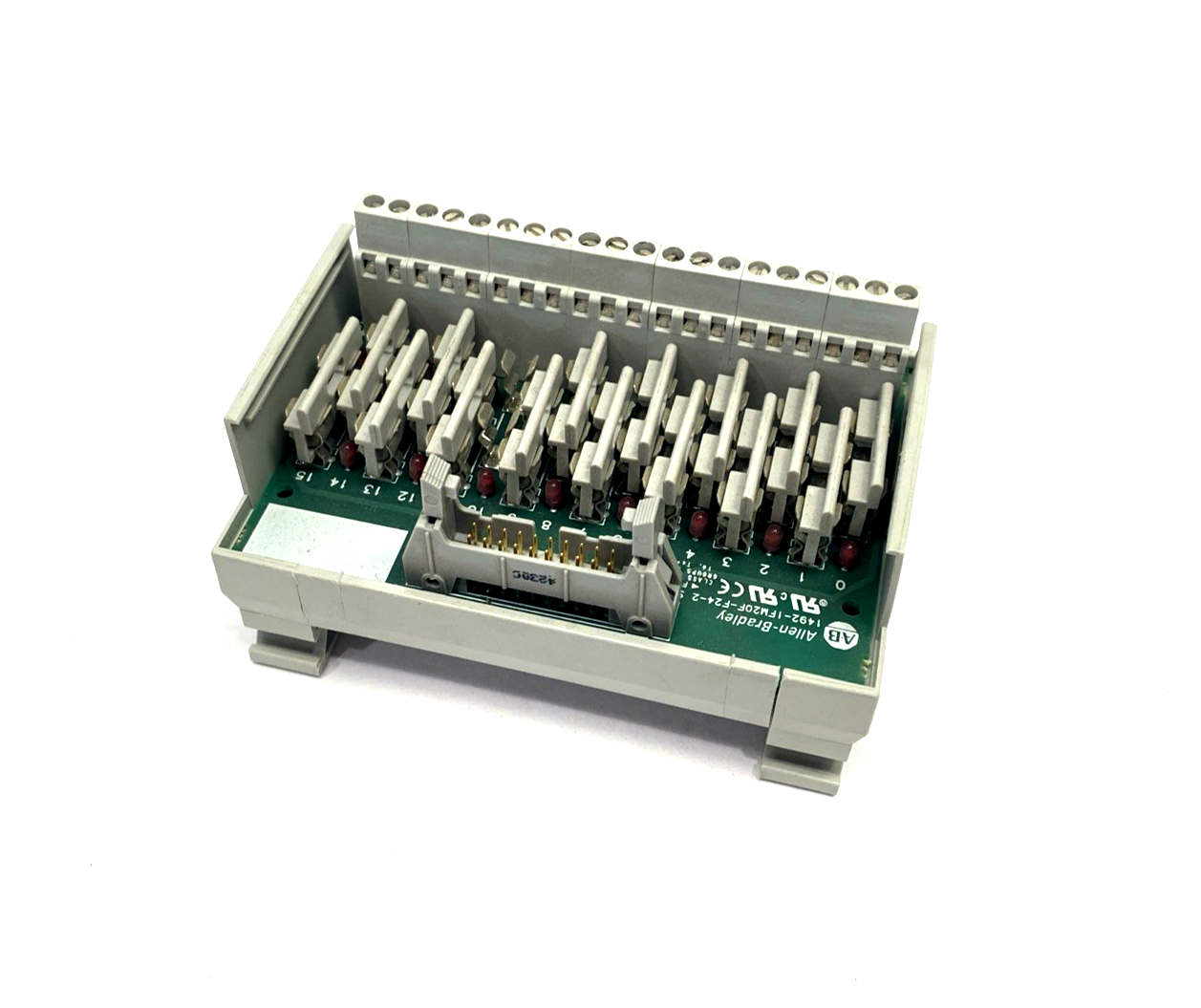 Allen Bradley 1492-IFM20F-F24-2 Ser. A 20-Pont Digital Interface Module NO COVER - Maverick Industrial Sales