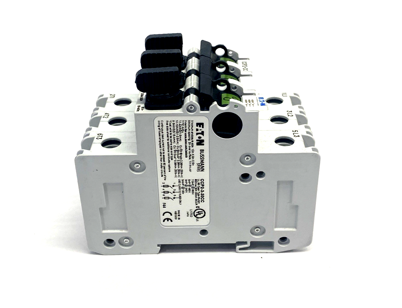 CCP2-3-30CC | Eaton Bussmann Series CCP UL98 Fusible Disconnect 600VAC 125VDC 30A - New – Open box - Maverick Industrial Sales