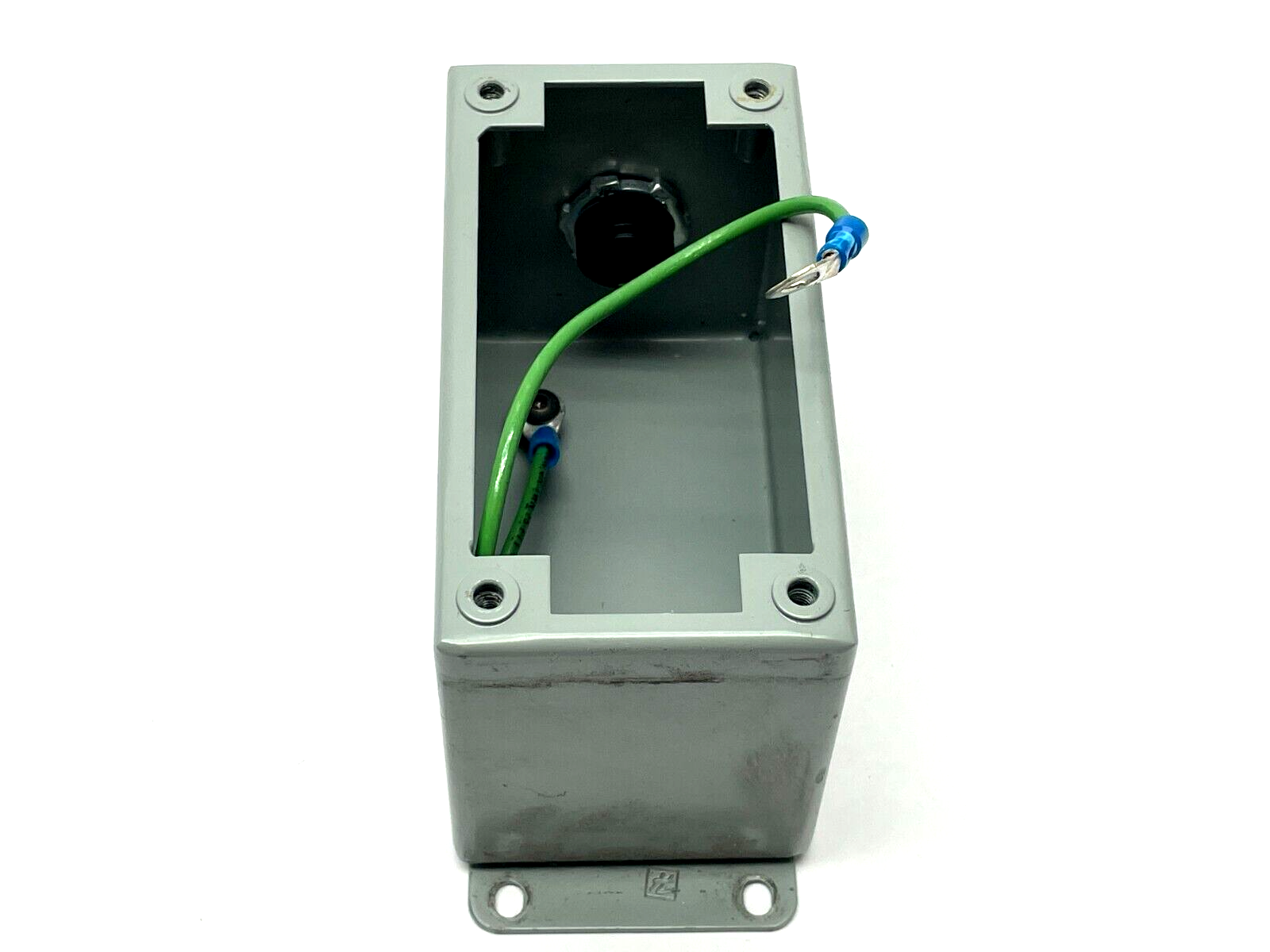 Hoffman E2PBGXM 2-Pushbutton Enclosure w/ Allen Bradley 800FP-MT44, 800FP-LF3 - Maverick Industrial Sales