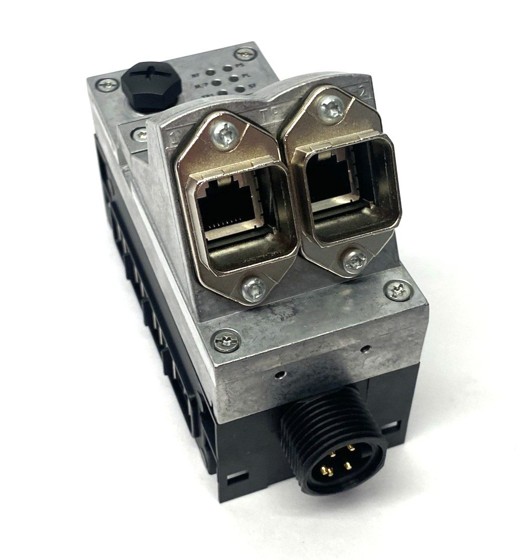 CPX-M-FB44 | Festo PROFINET RT Interface Module 8110370 w/ CPX-GE-EV-S-7/8-5POL - Used - Maverick Industrial Sales