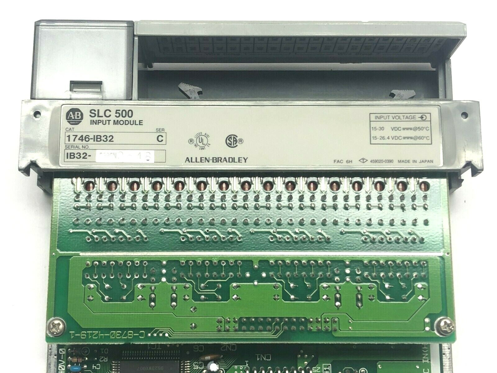 Allen Bradley 1746-A10 SLC 500 Rack w/ 1)1747-L541 2)1746-IB32 1)1746-OV32 - Maverick Industrial Sales