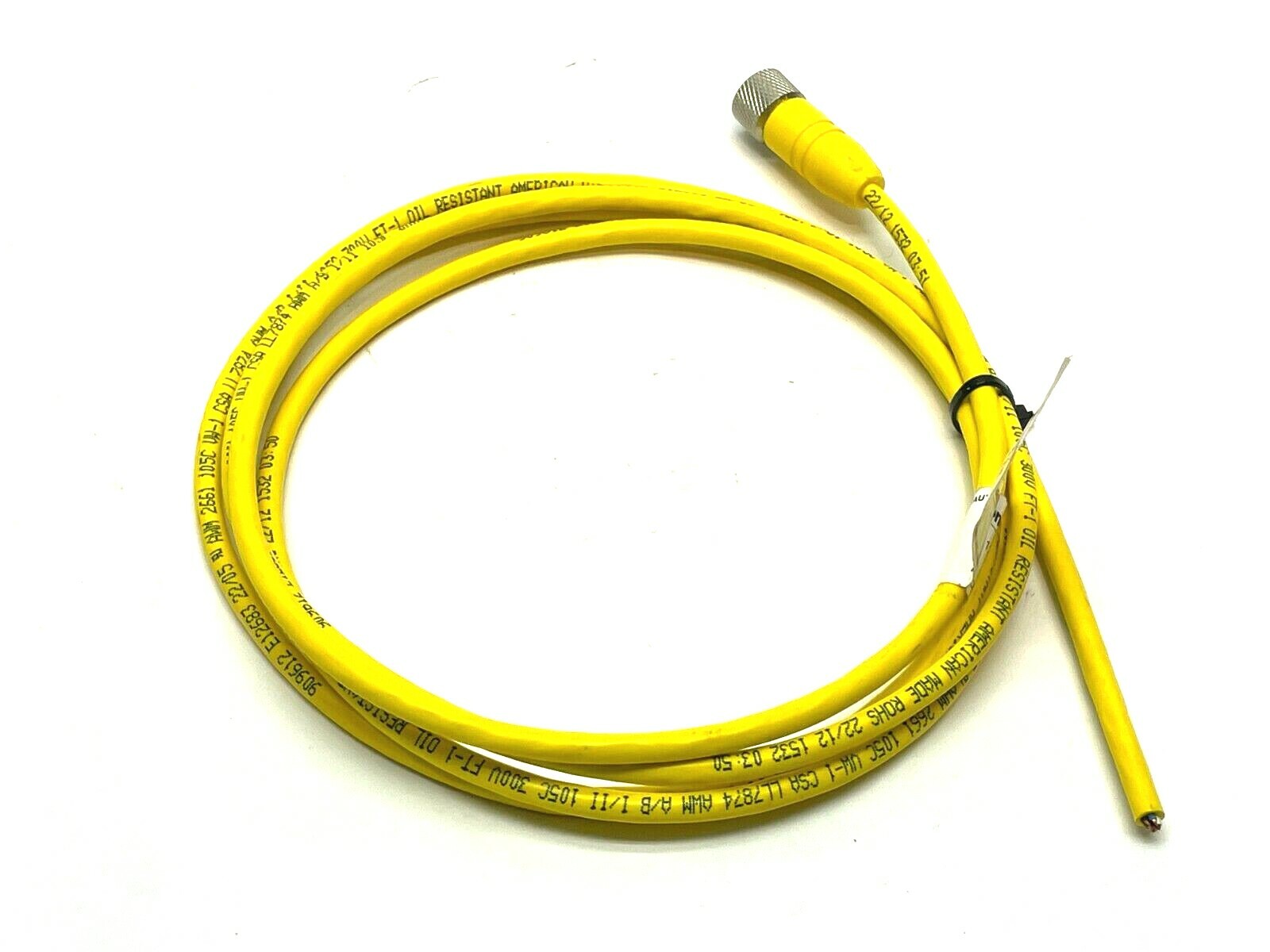 Lumberg Automation RKT 5-612/2M Cordset 5-Pole M12 Female 6ft Length - Maverick Industrial Sales