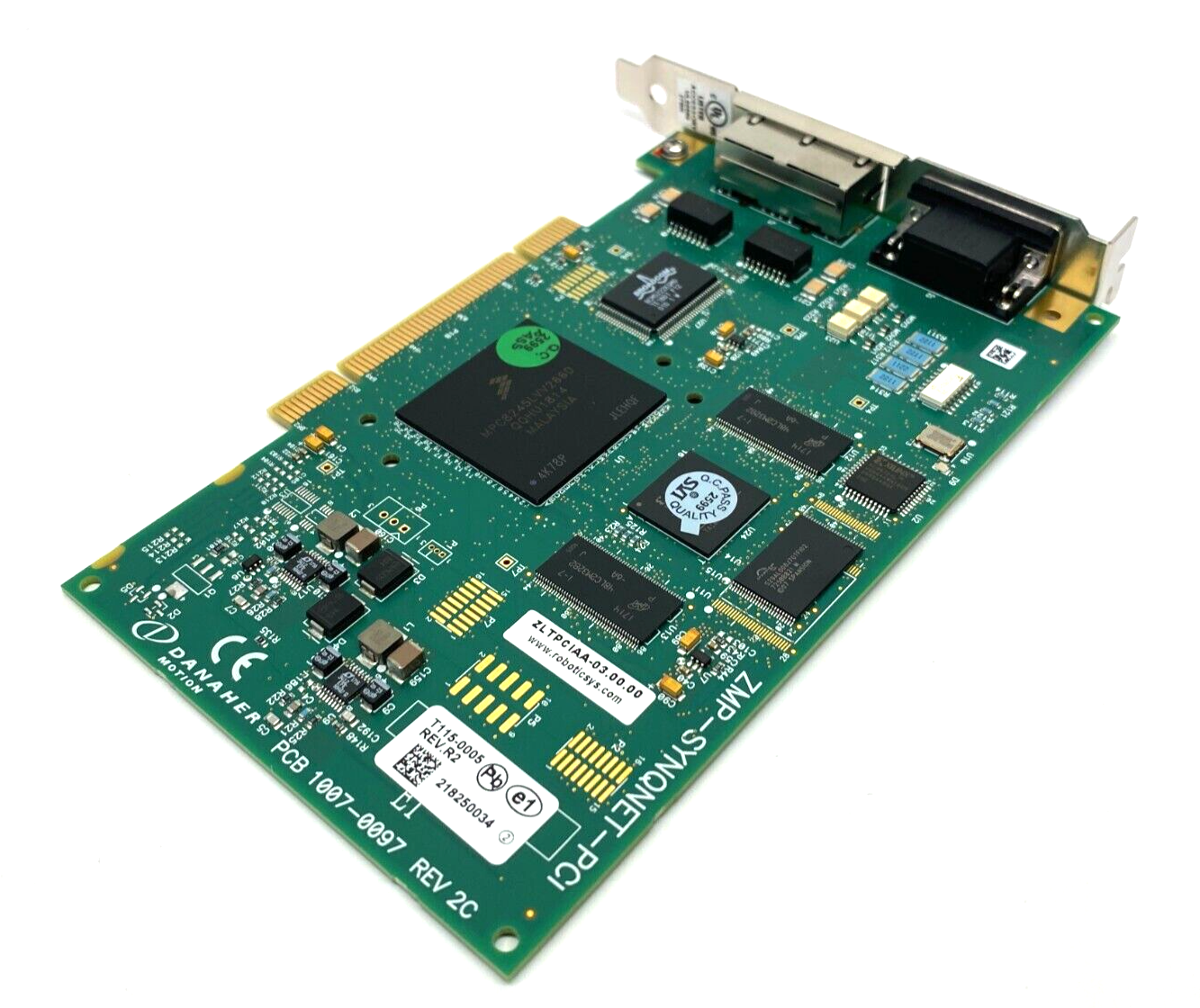 Kollmorgen T115-0005 SynqNet Motion Control Drive Card 64-Bit ZLTPCIAA-03.00.00 - Maverick Industrial Sales
