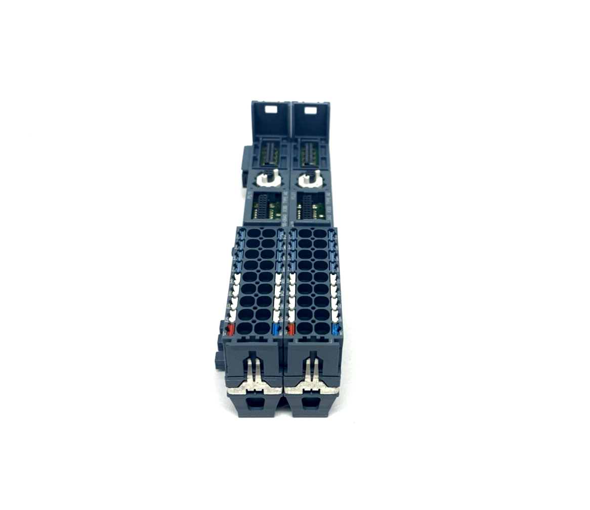 Siemens 6ES7193-6BP00-0BA0 SIMATIC ET 200SP, Base Unit, Type A0 LOT OF 2 - Maverick Industrial Sales