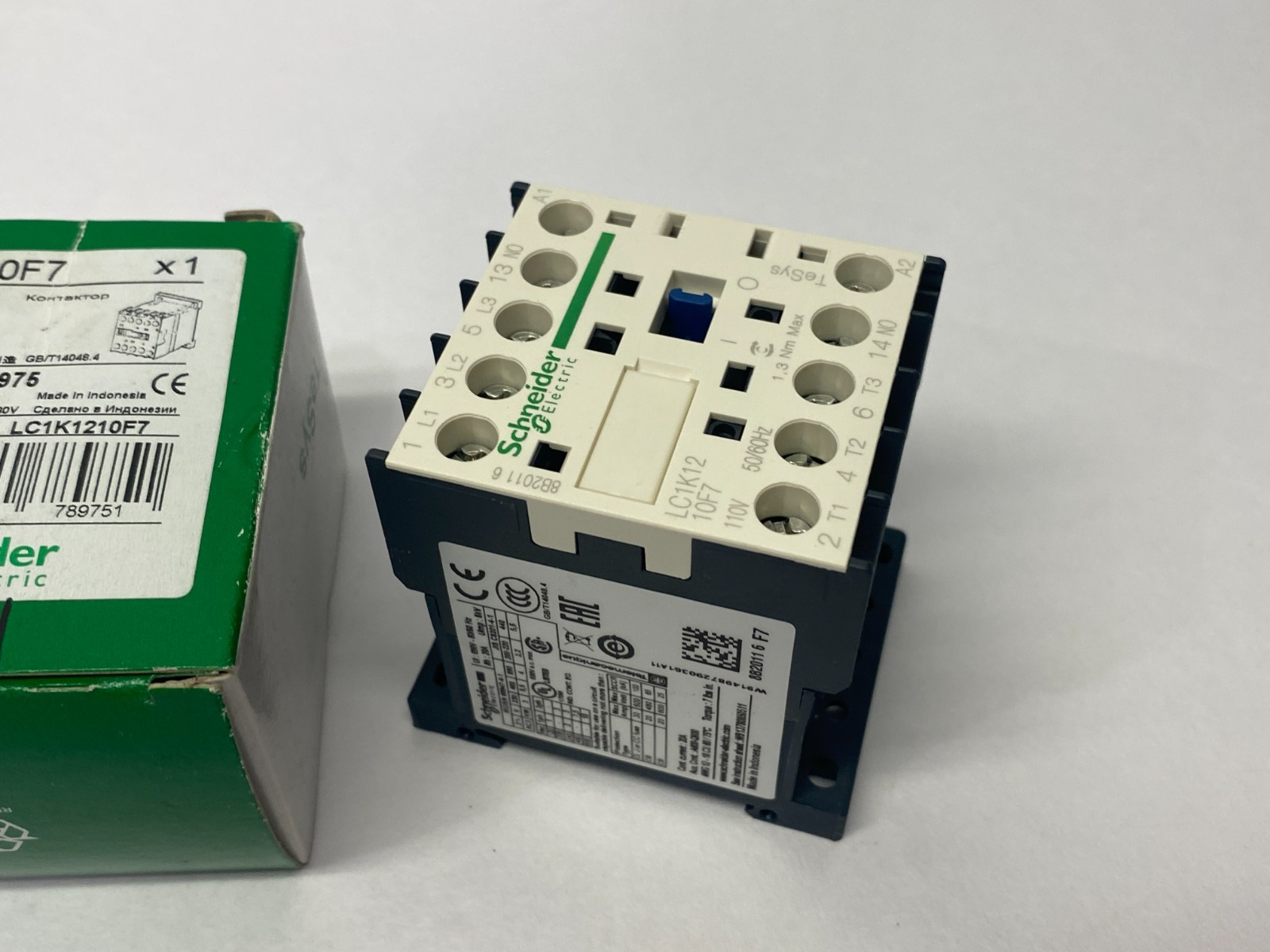 Schneider Electric LC1K1210F7 TeSys Contactor AC-3 12A - Maverick Industrial Sales