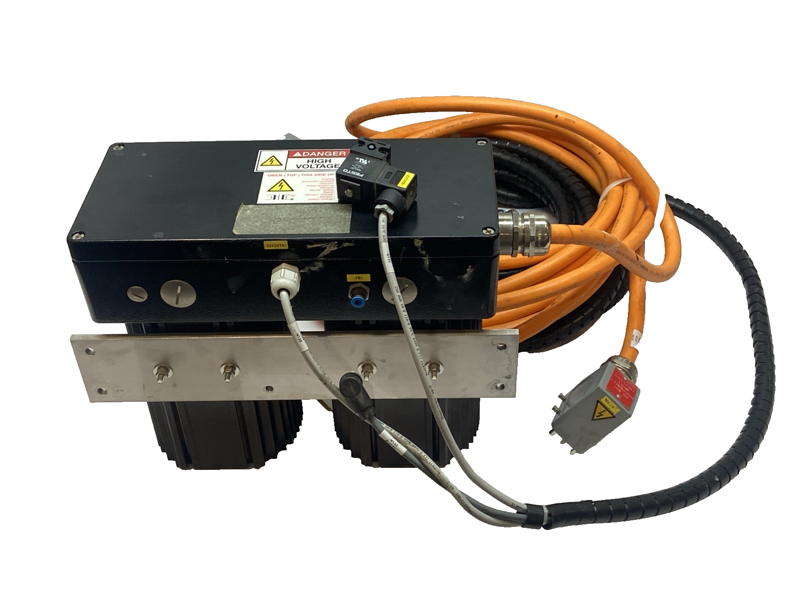 HTR22-L133 | Plasmatreat High Voltage Plasma Transformer w/ Festo MSN1G-24V - Used - Maverick Industrial Sales