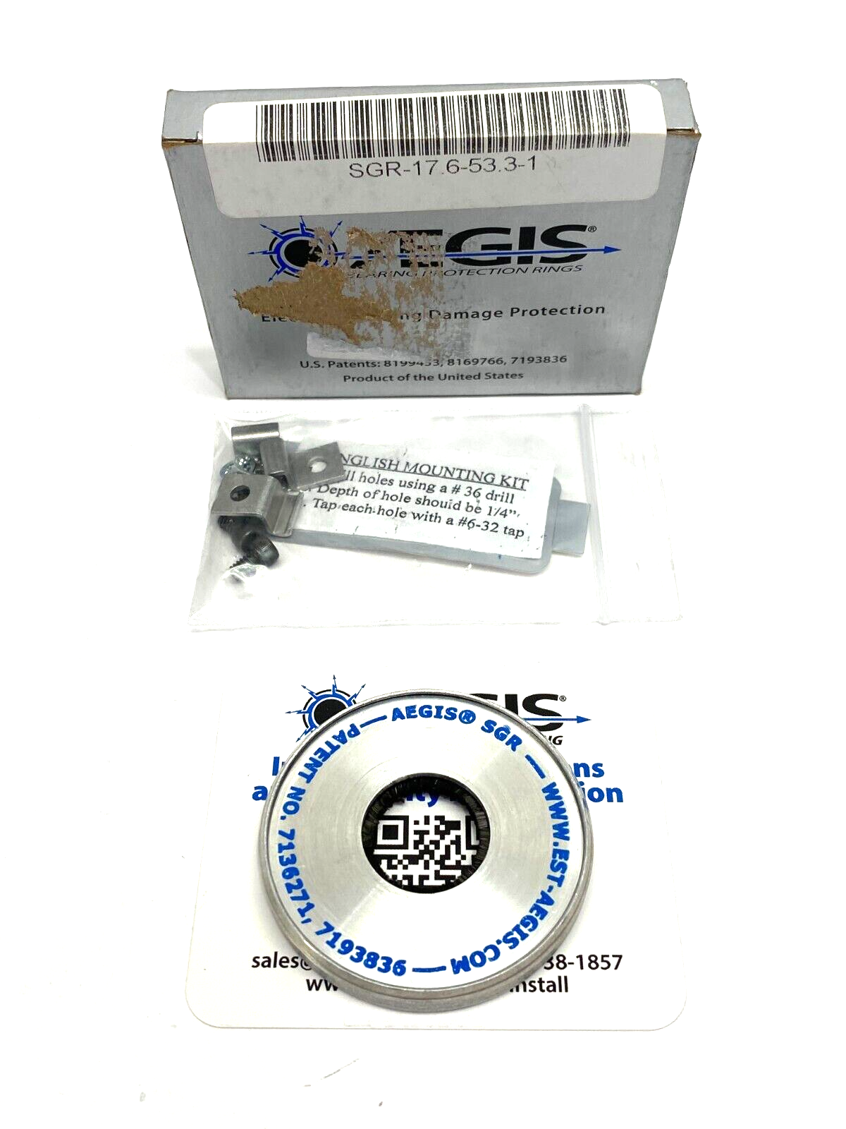 Aegis SGR-17.6-53.3-1 Motor Shaft Filter Grounding Bearing - Maverick Industrial Sales