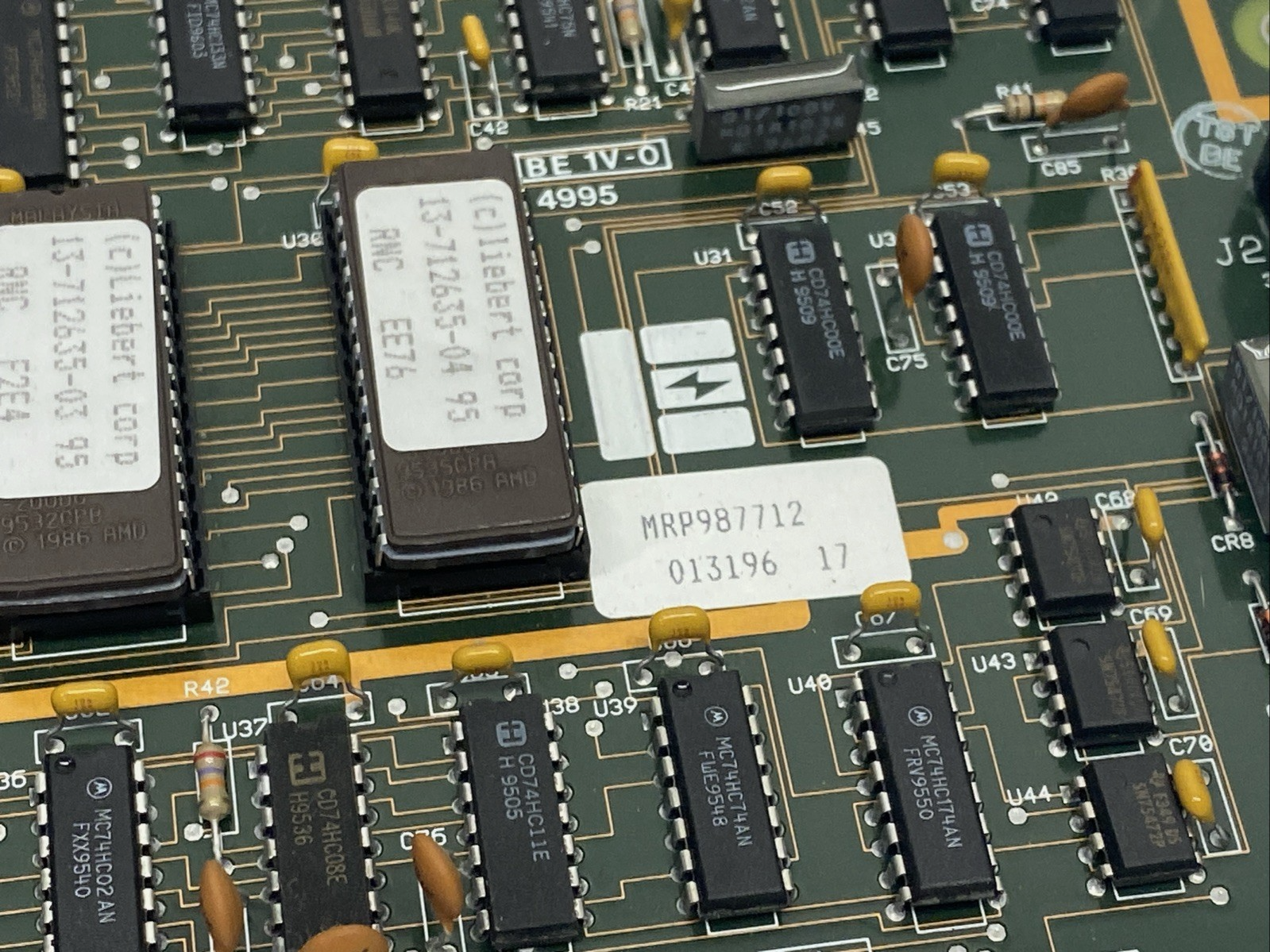 02-786489-10 | Liebert Rev 3 Gate Base Generator Board Assembly MRP987712 - Used - Maverick Industrial Sales
