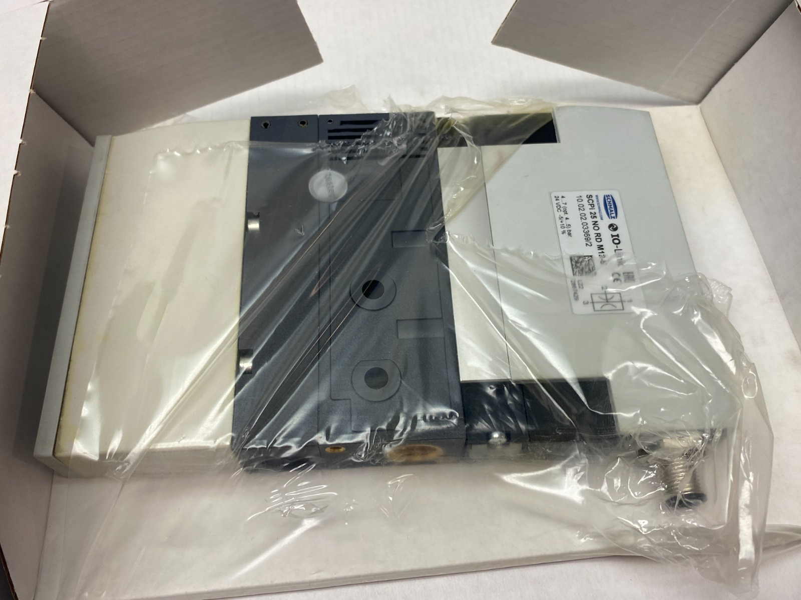 Schmalz SCPi 25 NO RD M12-5 Compact Vacuum Ejector M12 Conn, 10.02.02.03369/2 - Maverick Industrial Sales