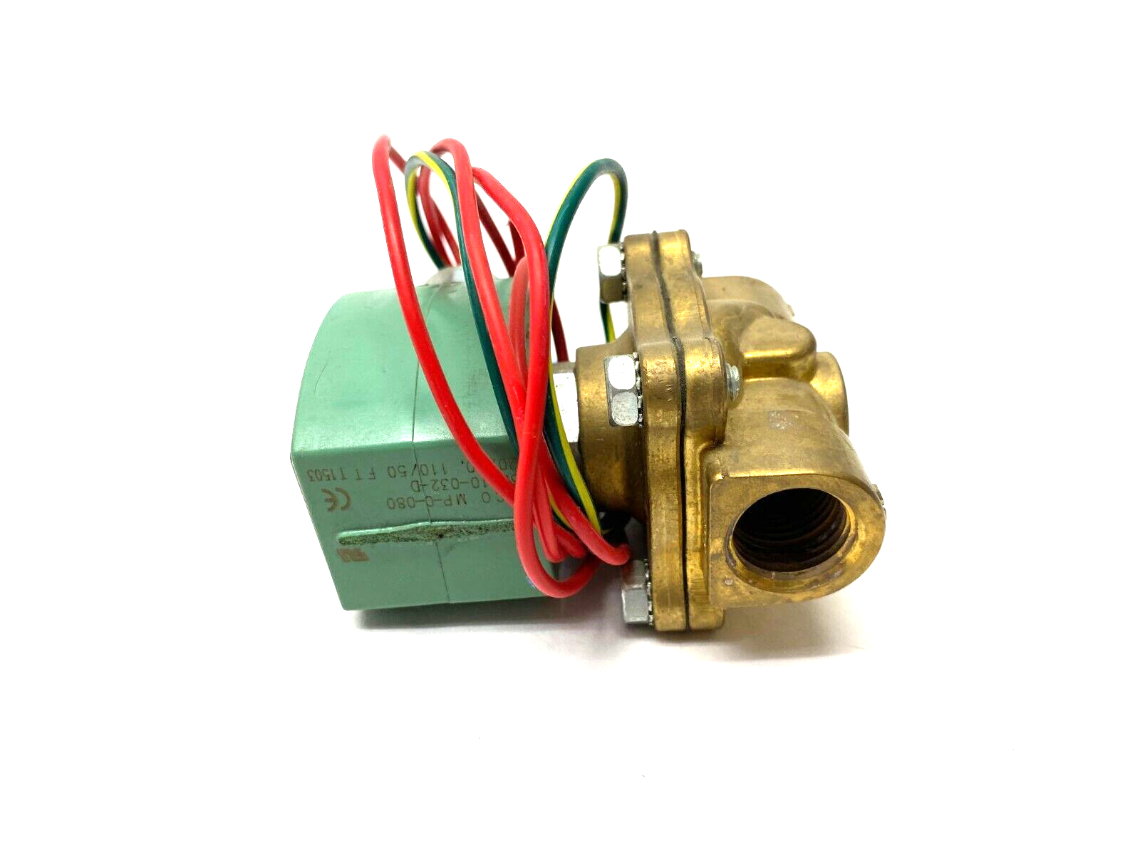 Asco 8210G094N Red Hat II 2-Way Solenoid Valve 120VAC 5/8" Orifice 1/2" NPT - Maverick Industrial Sales
