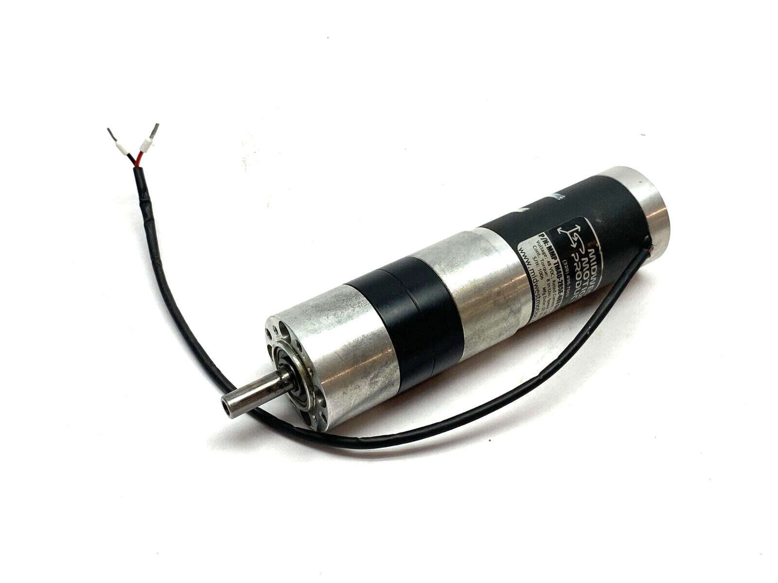 Midwest Motion Products MMP TM40-285E-48V GP42-014 Gear Motor 388rpm 48VDC - Maverick Industrial Sales