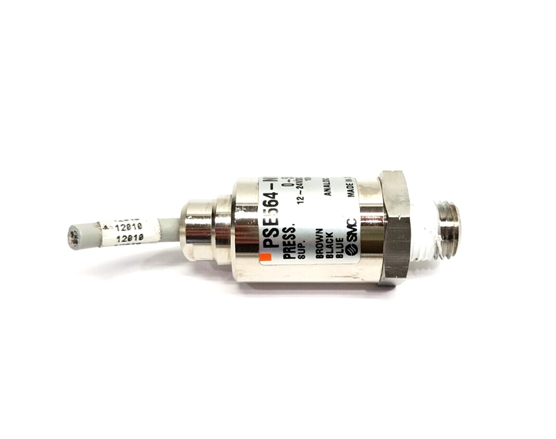 SMC PSE564-N02 General Fluid Switch/Pressure Sensor 0-500kPa 12-24VDC 1/4" NPT - Maverick Industrial Sales