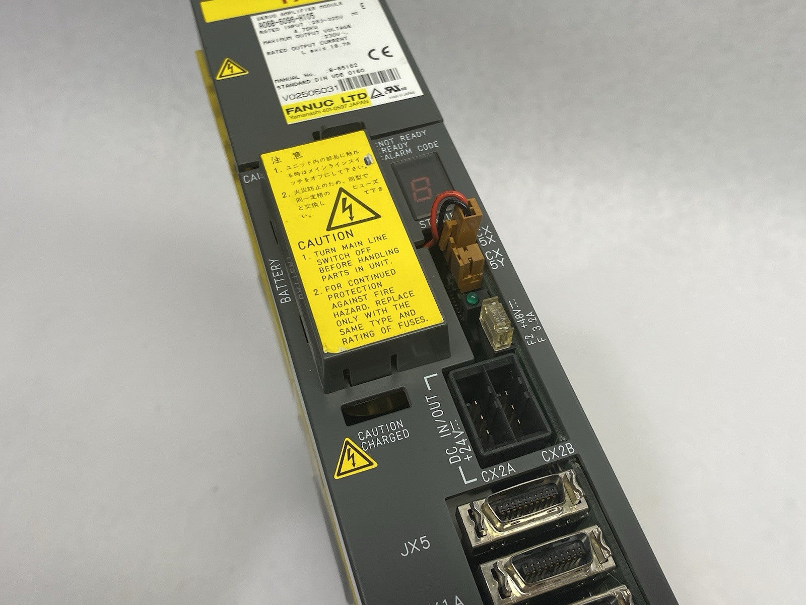 A06B-6096-H105 | Fanuc Servo Amplifier Module - Used - Maverick Industrial Sales