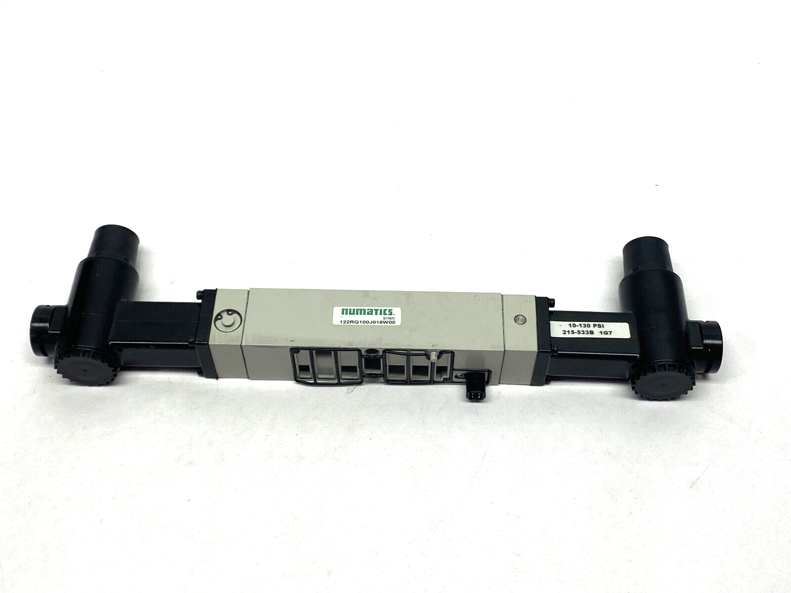 Numatics 122RQ100J016W00 Dual Pneumatic Pressure Regulator - Maverick Industrial Sales