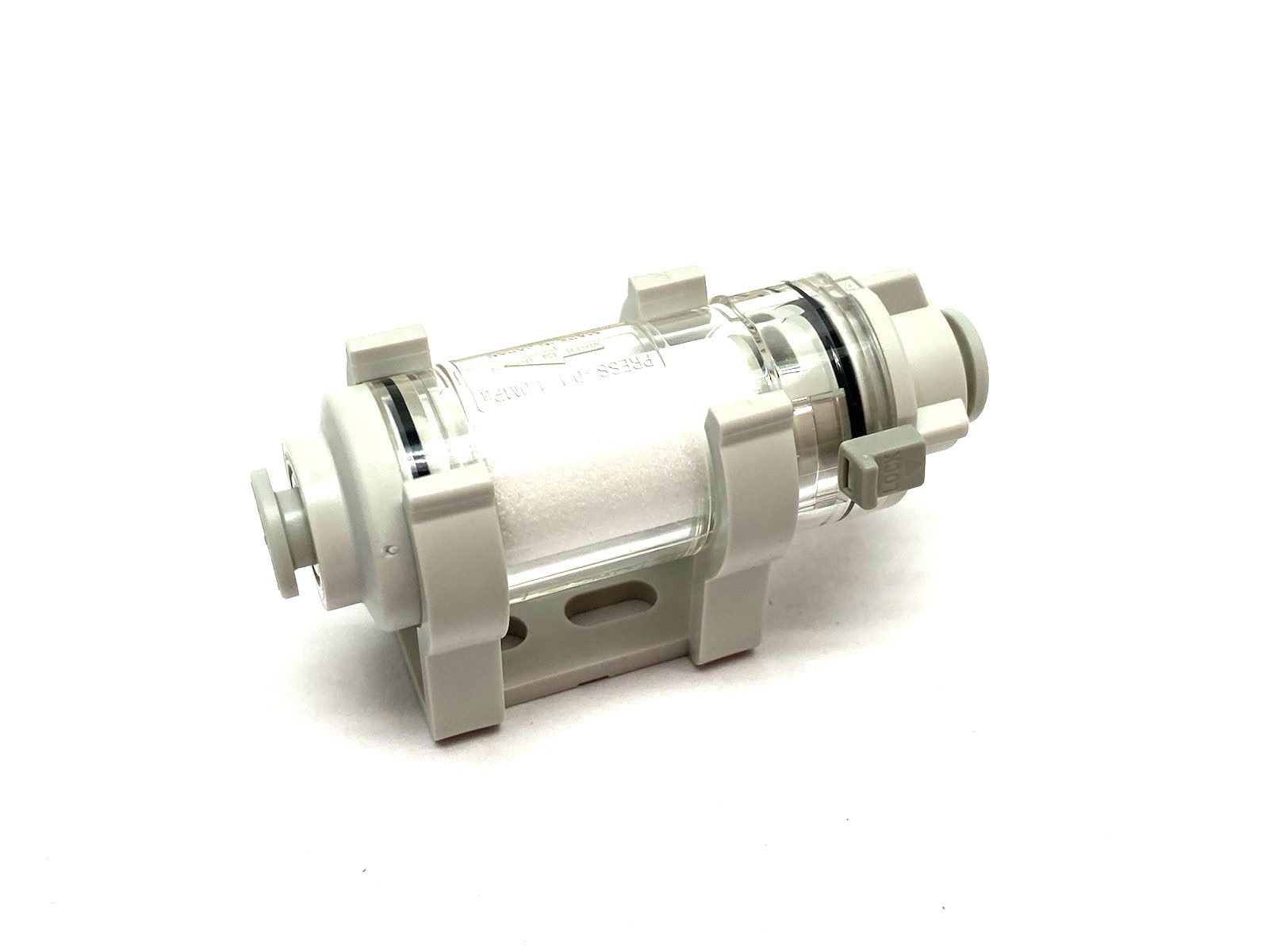 ZFC74-B | SMC Air Suction Filter, in-line, w/ Bracket - New – Open box - Maverick Industrial Sales