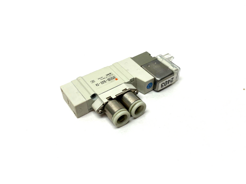 SMC SY3120-5LOZ-C4 5-Port 2-Position Solenoid Valve Stainless Tube Fittings - Maverick Industrial Sales