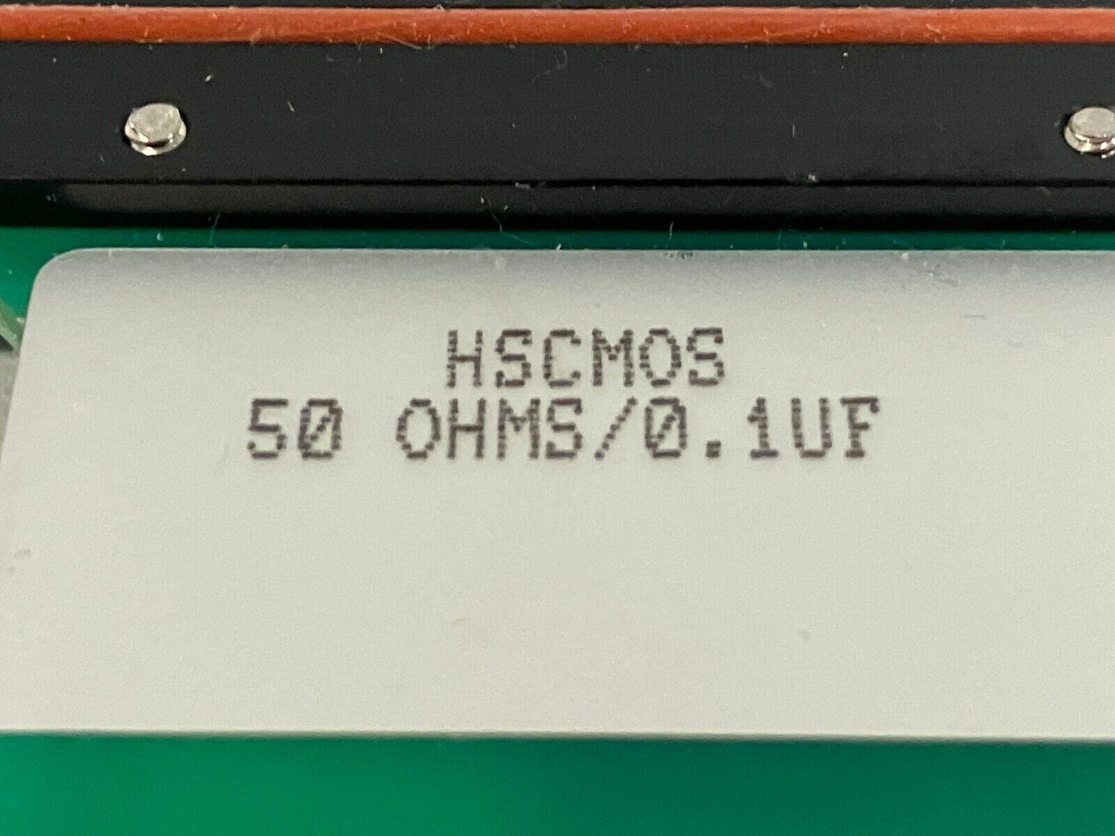 Saunders & Associates 0000955-00 Loadcard HSCMOS 50 OHMS / 0.1UF - Maverick Industrial Sales