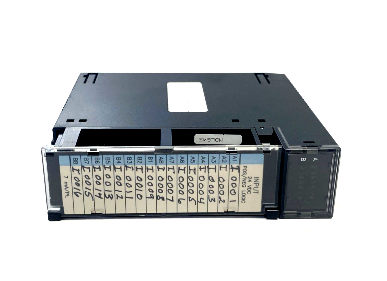 IC693MDL645B | GE Fanuc Input Module 24VDC 16PT Pos/Neg Logic - Used - Maverick Industrial Sales