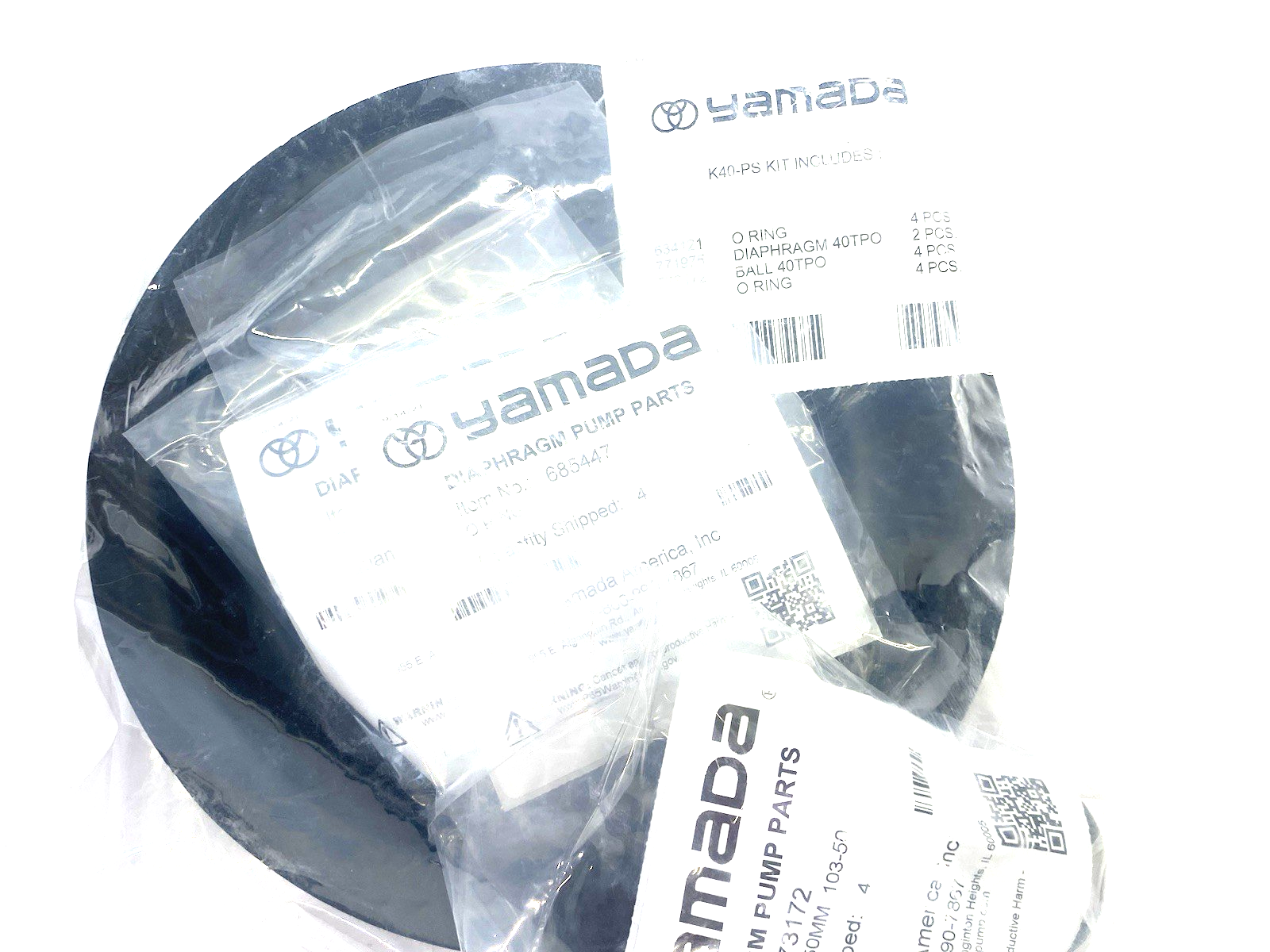 K40-PS | Yamada Pump Repair Kit - New - Maverick Industrial Sales