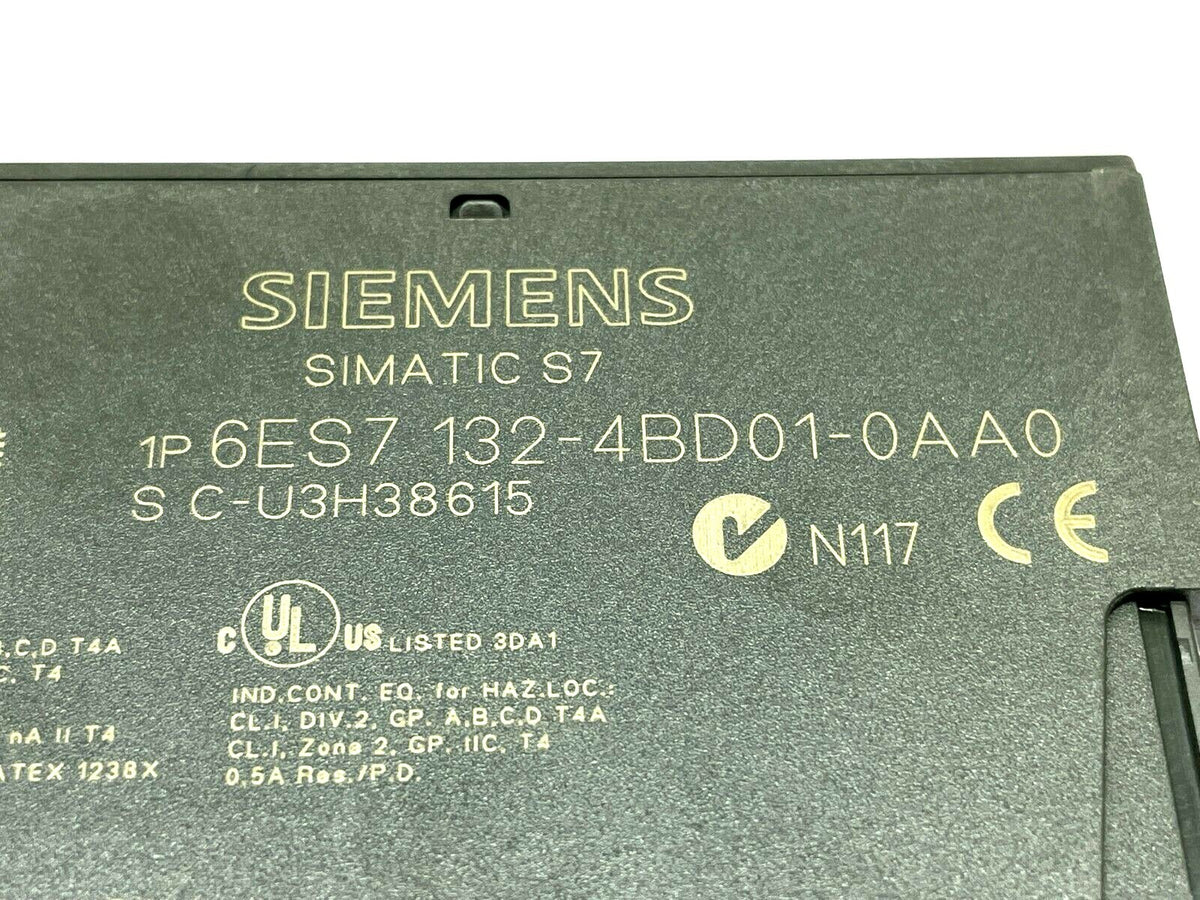 Siemens 6ES7132-4BD02-0AA0 SIMATIC S7 Module LOT OF 2 - Maverick Industrial Sales