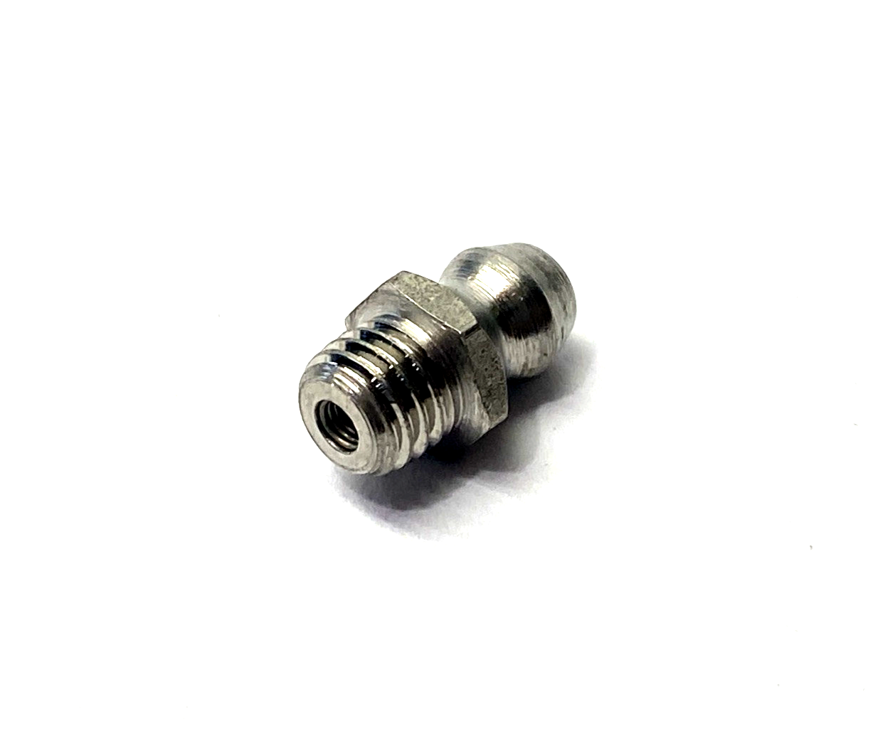 1293K21 Grease Fitting, Striaght, 303 SS, 1/4"-28 SAE-LT Male, 17/32" OAL, 5-PK - Maverick Industrial Sales
