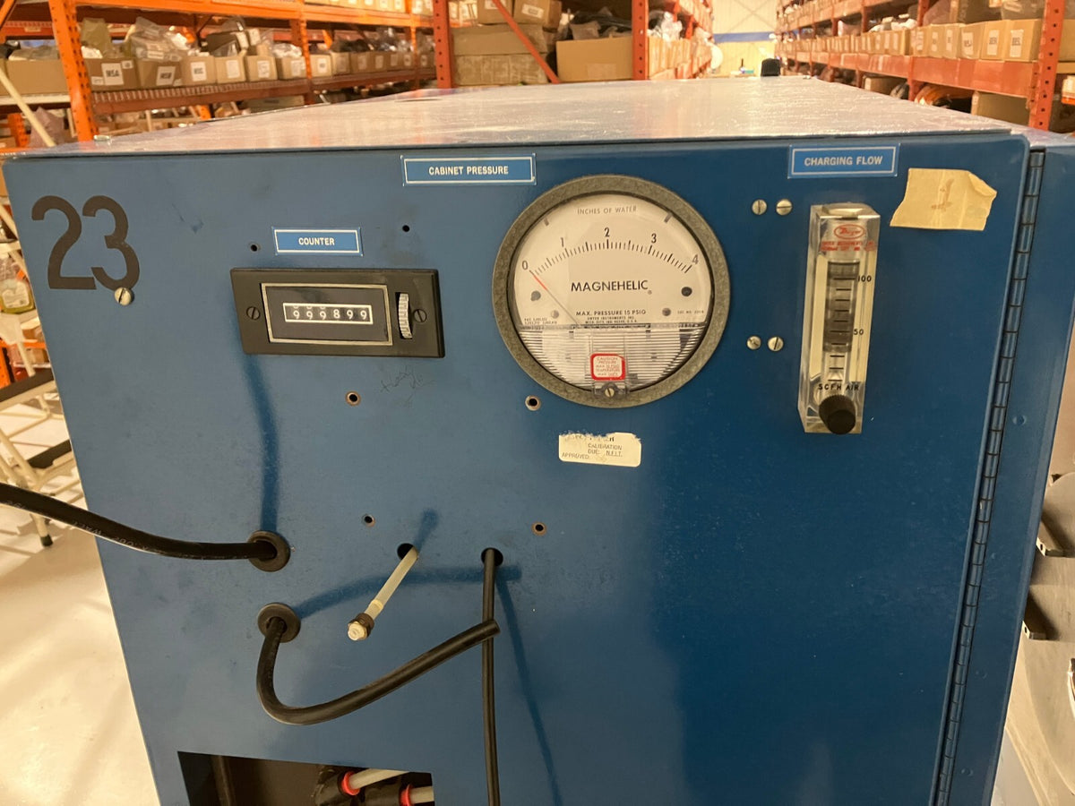 Accu-Weld 5000 | Polaris Hermetic Projection Cap Welder Glovebox Semiconductor - Used - Maverick Industrial Sales