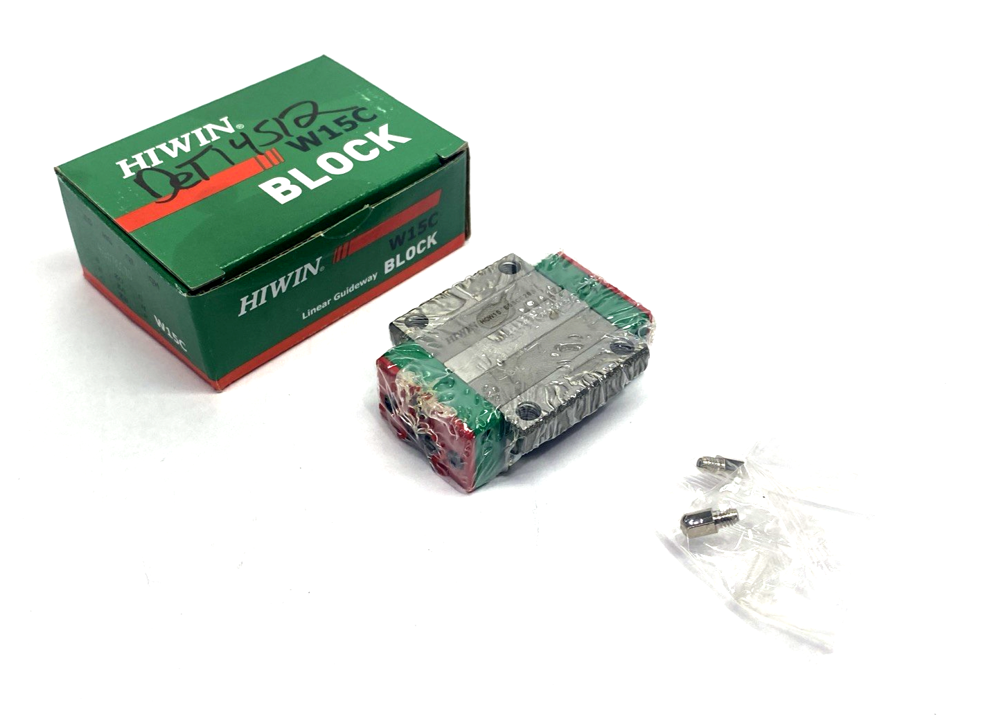 HIWIN HGW15CCZ0 Linear Guideway Block, W15C - Maverick Industrial Sales