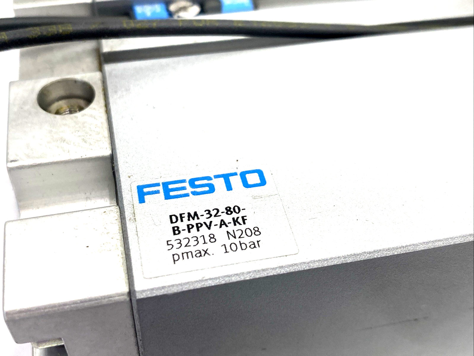 Festo DFM-32-80-B-PPV-A-KF Guided Drive Cylinder 32mm Bore 80mm Stroke 532318 - Used - Maverick Industrial Sales