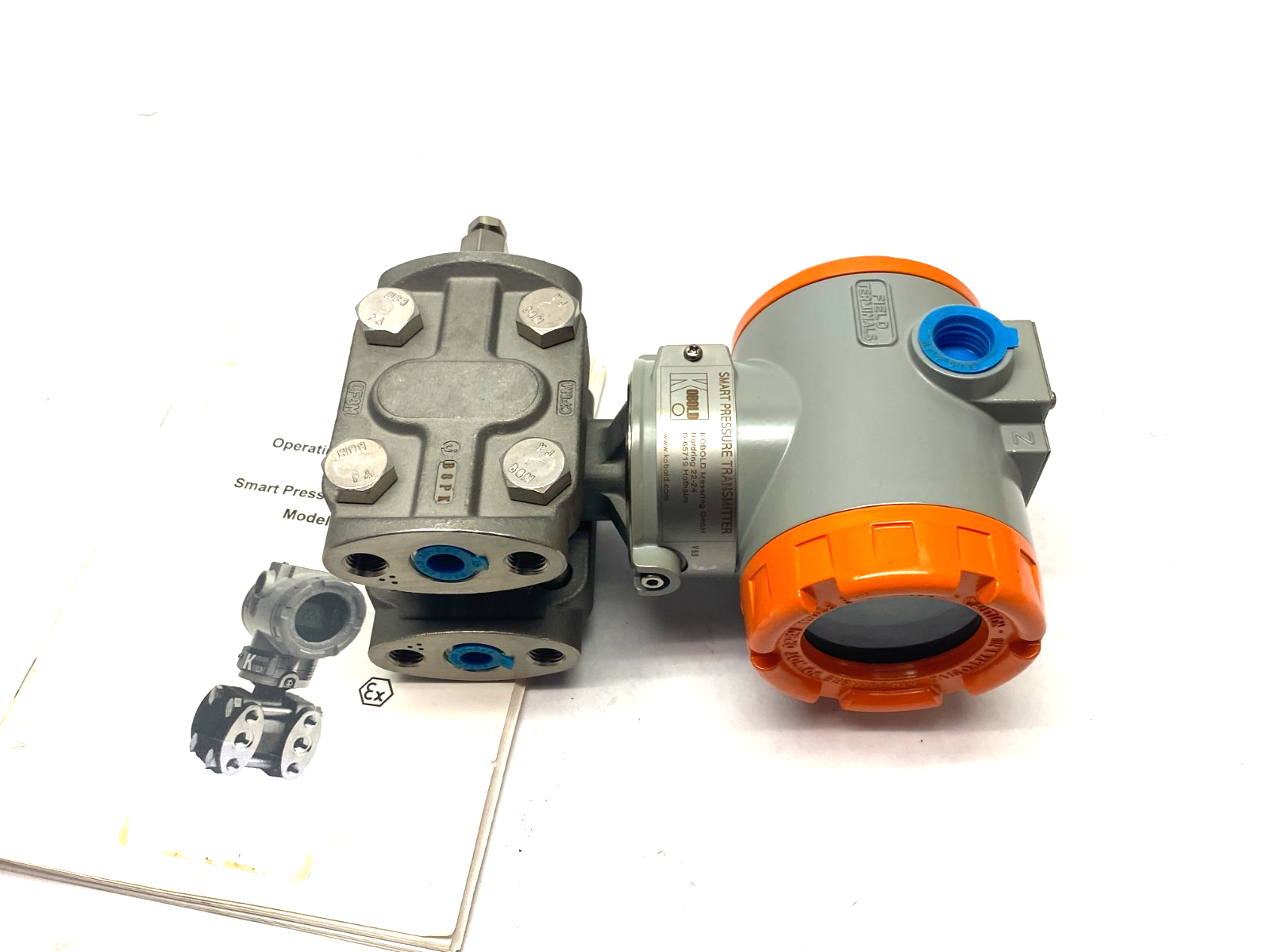 Kobold PAD-DEE7S2NS00 Heavy-Duty Smart Differential Pressure Transmitter 5-Digit - Maverick Industrial Sales