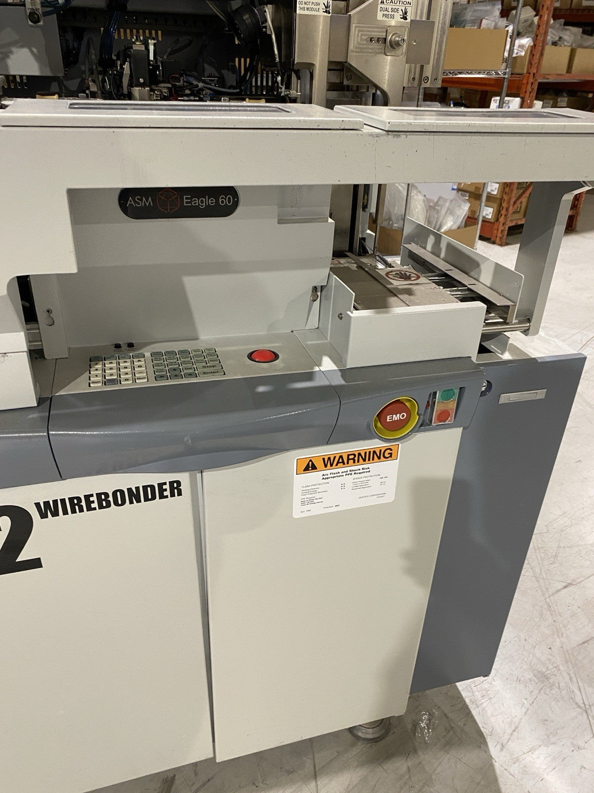 EAGLE60 | ASM Eagle 60 Ultra-High-Speed Gold And Copper Wire Ball Bonder *Needs Repair - For parts or not working - Maverick Industrial Sales