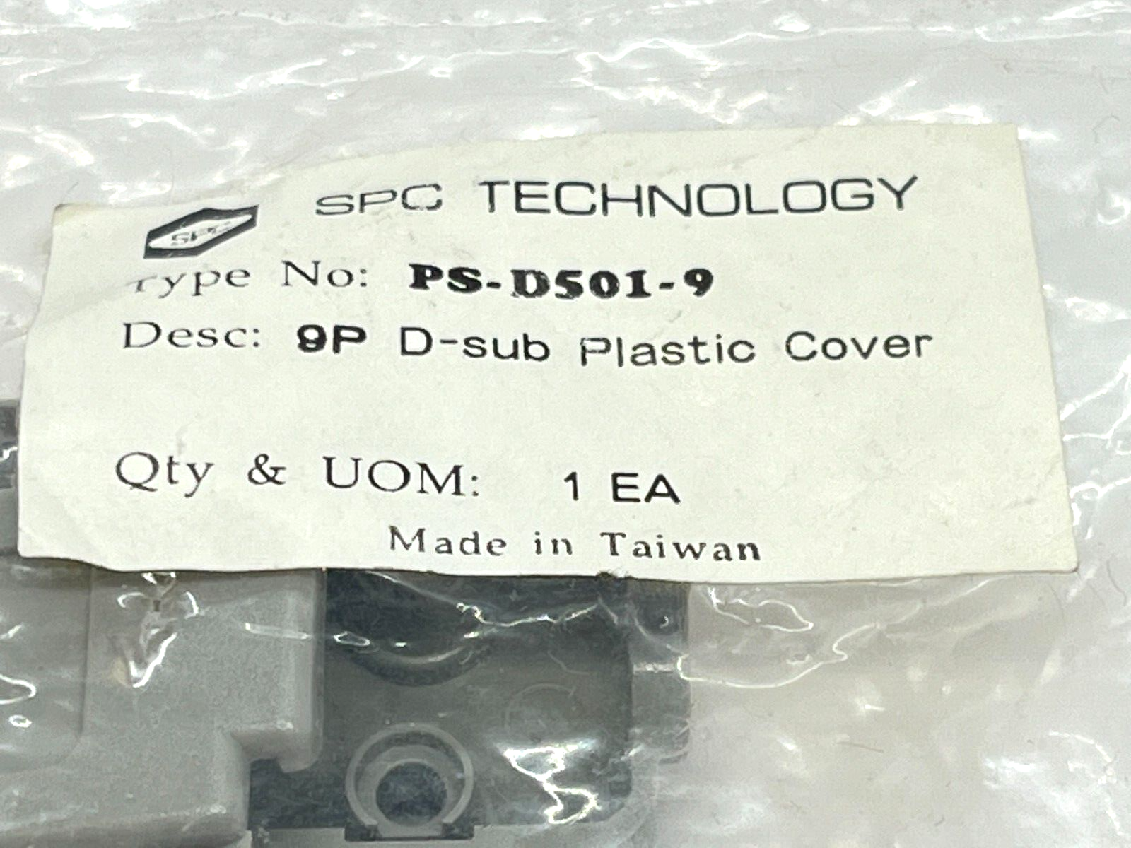 SPC Technology PS-D501-9 9P D-Sub Plastic Cover - Maverick Industrial Sales