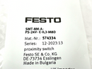 Festo SMT-8M-A-PS-24V-E-0,3-M8D Proximity Sensor 574334 - Maverick Industrial Sales