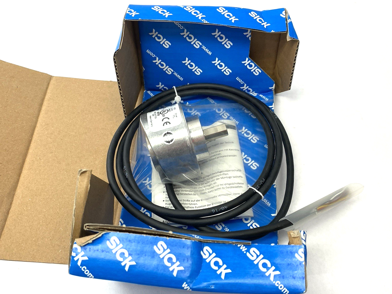 Sick 1037166 Incremental Encoder, 6-Signal Channels, DFS60B-S4CK10000 - Maverick Industrial Sales