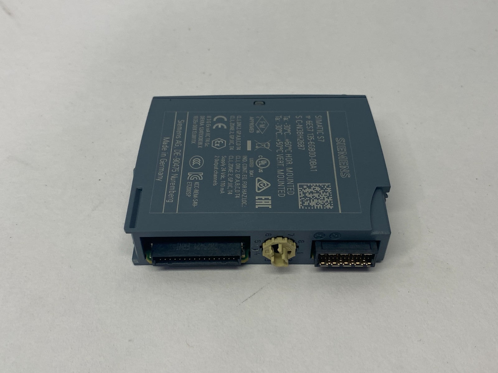 Siemens 6ES7 135-6GB00-0BA1 SIMATIC ET 200SP Analog Output Module AQ 2xI - Maverick Industrial Sales