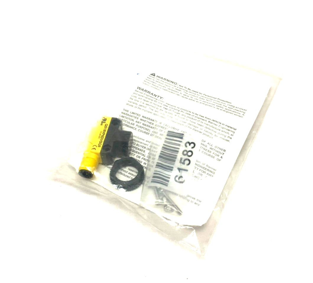 Banner QS18VP6DVSQ8 WORLD-BEAM All Purpose Photoelectric Sensor M12 Inte. 805583 - Maverick Industrial Sales