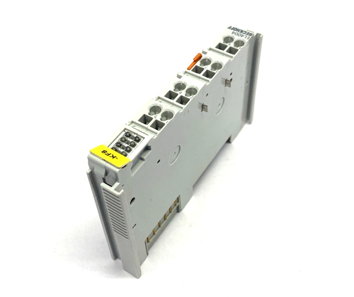 Beckhoff EL4004 EtherCAT Terminal, 4-Channel Analog Output, 12 Bit - Maverick Industrial Sales