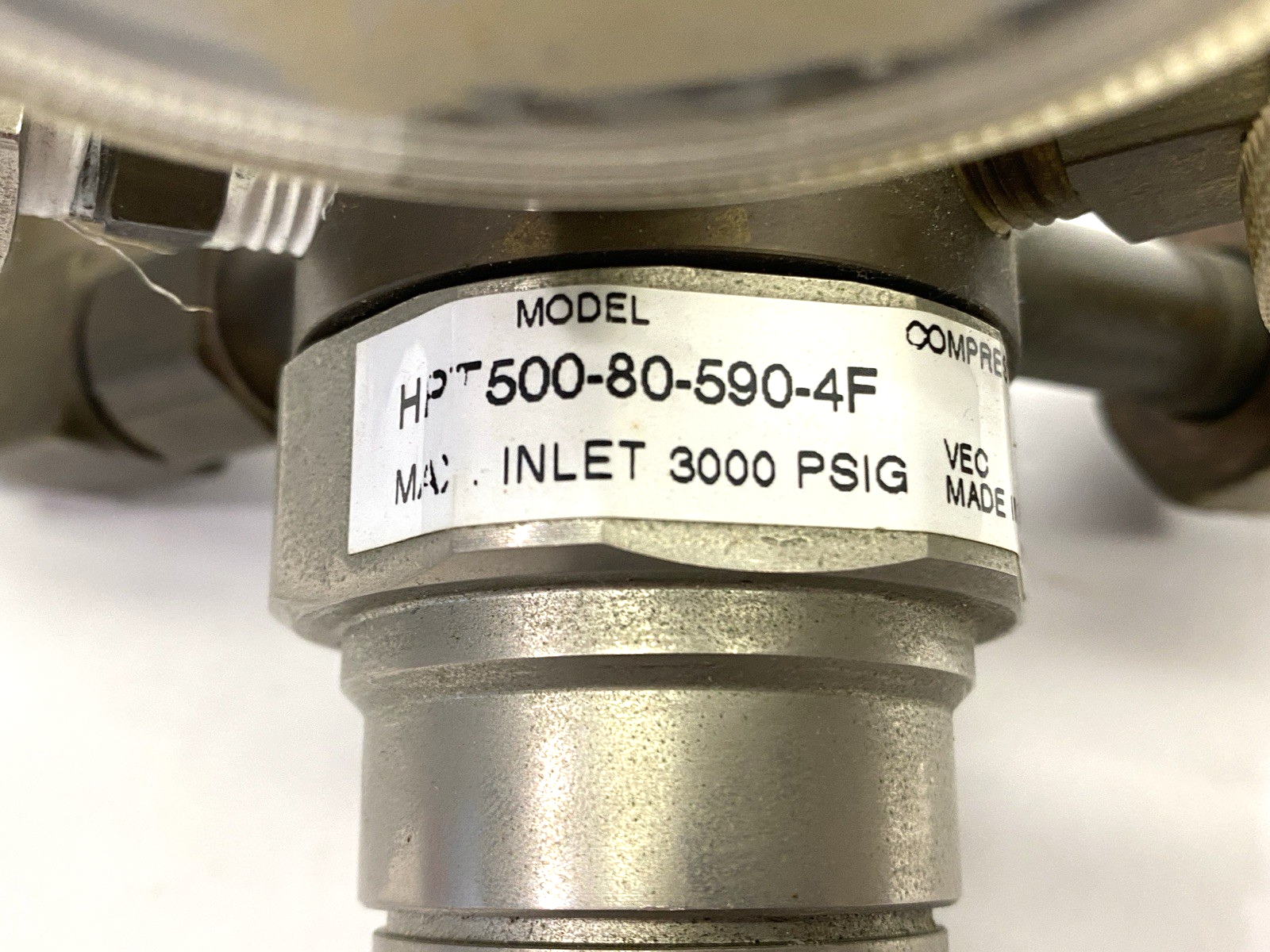 HPT500-80-590-4F | Victor Compressed Gas Regulator 1/4" NPT - Used - Maverick Industrial Sales