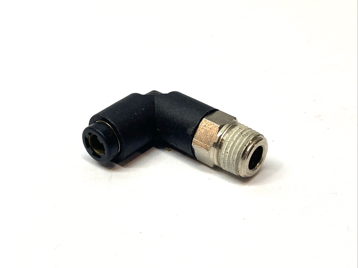 3109 10 14 | Legris Push to Connect Threaded Elbow Fitting LOT OF 7 - New – Open box - Maverick Industrial Sales