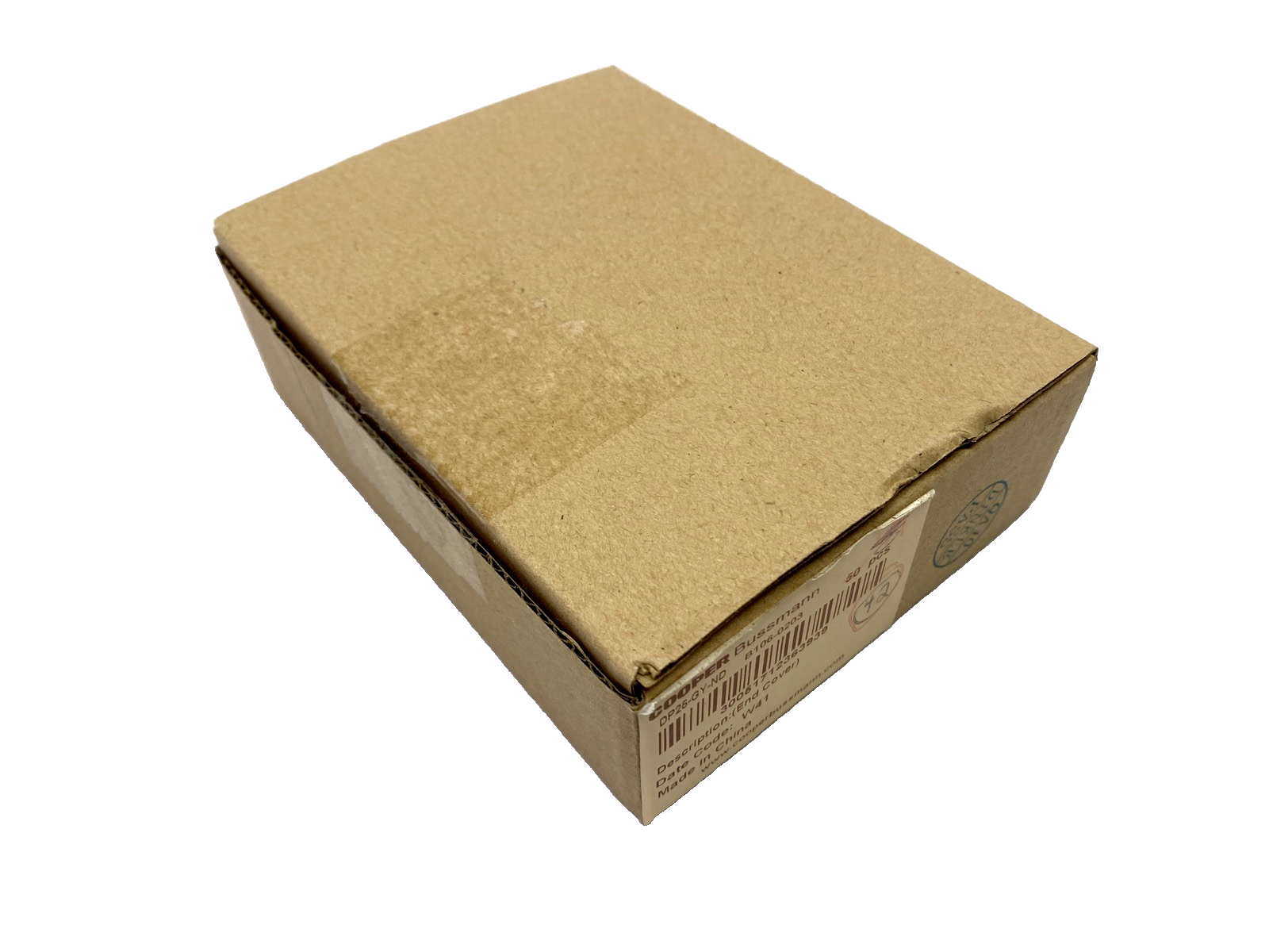 Cooper Bussmann DP25-GY-ND Terminal End Cover PACKAGE OF 42 - Maverick Industrial Sales