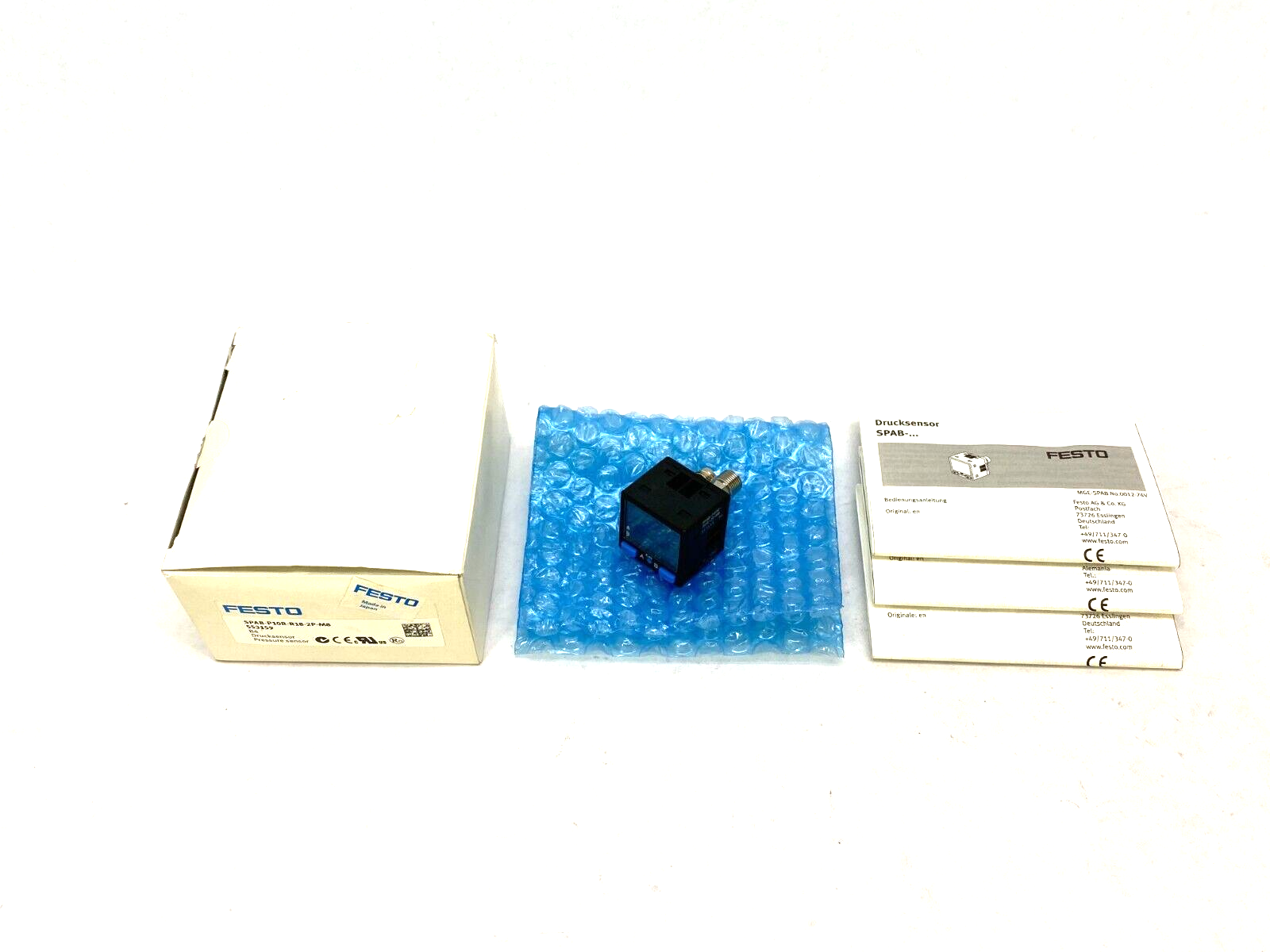 Festo SPAB-P10R-R18-2P-M8 Digital Pressure Sensor 553159 - Maverick Industrial Sales