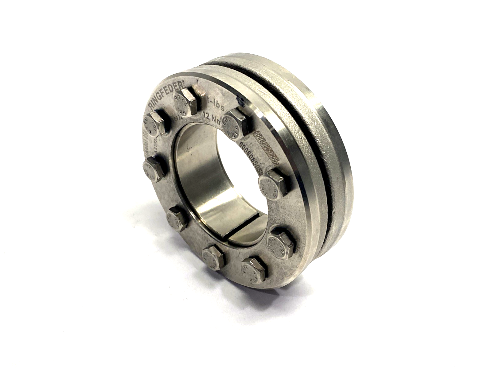 RFN 4061 050x090 N | Ringfeder Shrink Disc 50mm I.D. 90mm O.D. 9ft-Lbs. 12Nm - New – Open Box - Maverick Industrial Sales