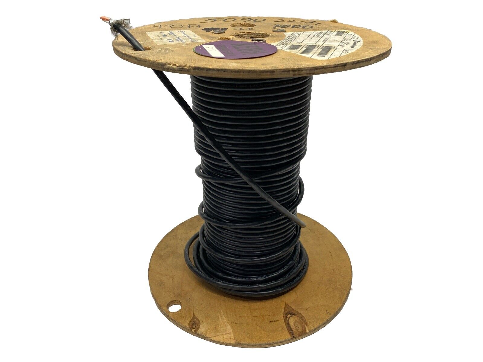 CommScope 46-015-04 Communications Cable 1.5/PR 3/22AWG Black 70FT Spool - Maverick Industrial Sales