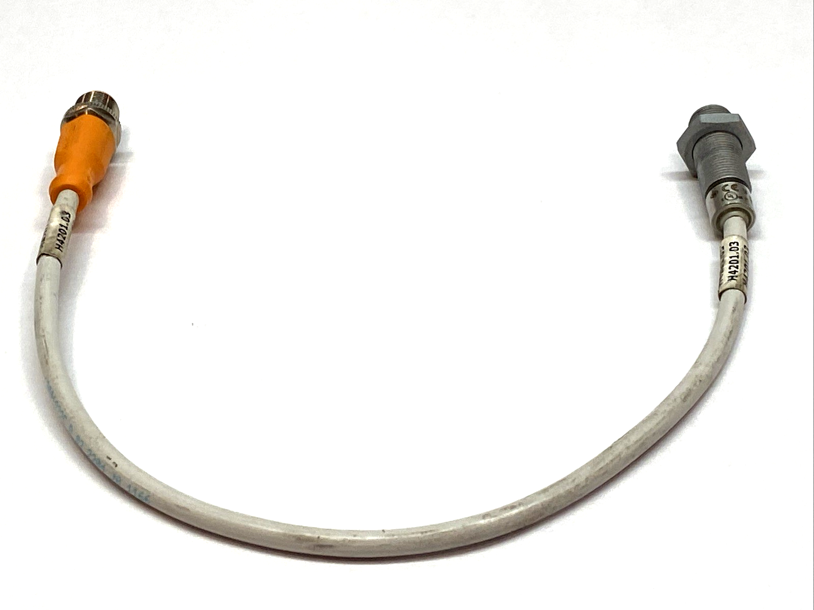 IFR206 | IFM Inductive Proximity Sensor M12 4mm Flush 2-Wire MISSING NUT - Used - Maverick Industrial Sales